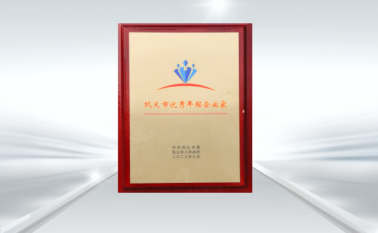 鞏義市優(yōu)秀年輕企業(yè)家